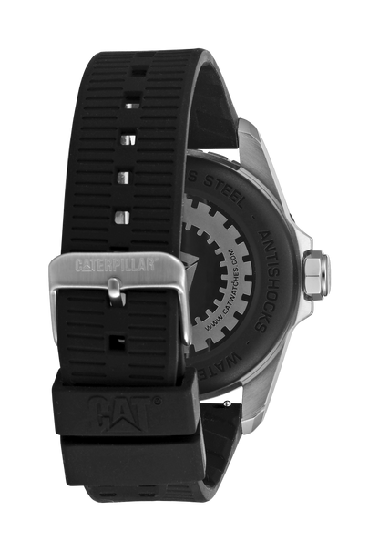 CATERPILLAR SG14121131 Shockmaster Black Silicon Strap