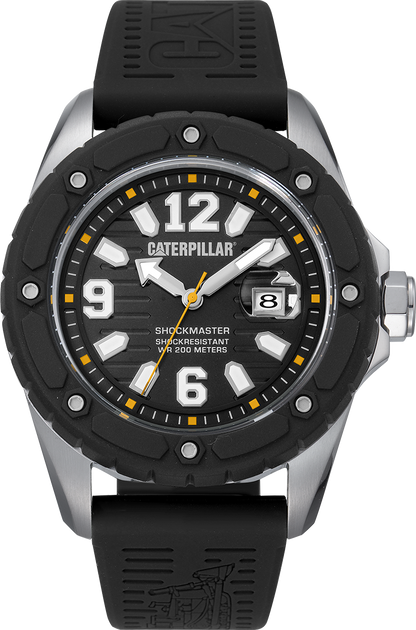 CATERPILLAR SG14121131 Shockmaster Black Silicon Strap