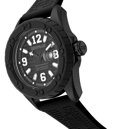 CATERPILLAR SG16121133 Shockmaster Black Silicon Strap