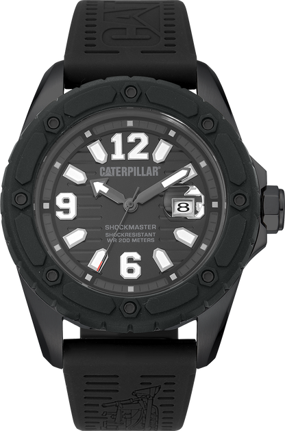 CATERPILLAR SG16121133 Shockmaster Black Silicon Strap