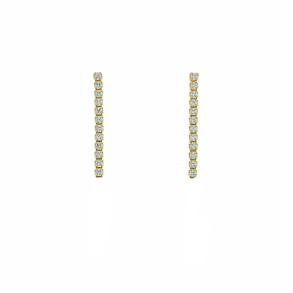 35021 Dangle Earrings in K14 Gold