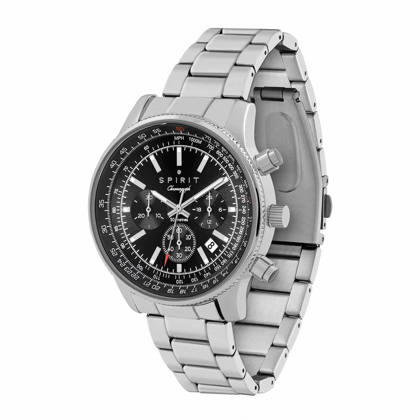 Spirit SP3012 Chronograph Silver Stainless Steel Bracelet