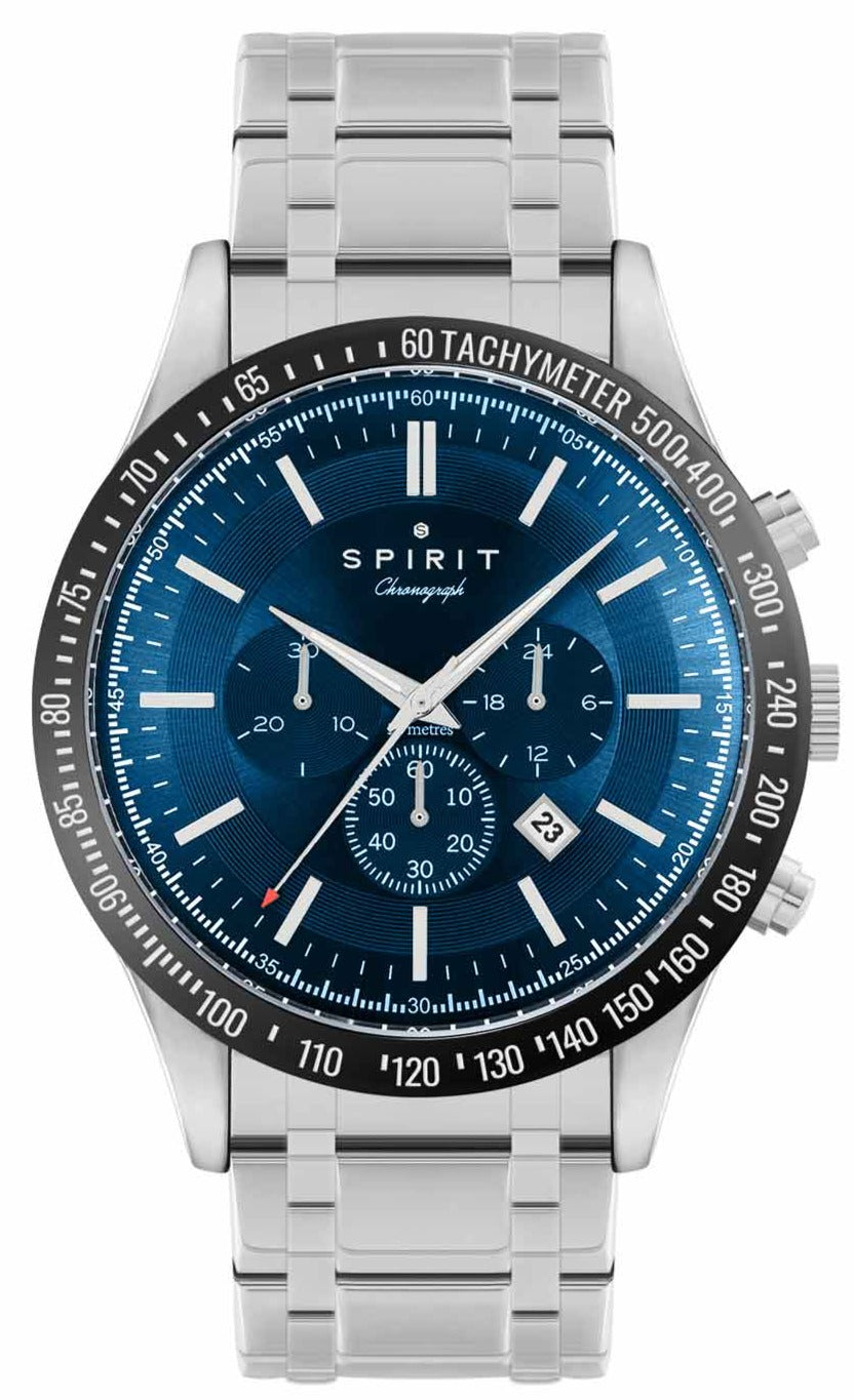 Spirit SP3021 Chronograph Silver Stainless Steel Bracelet