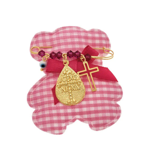 BC31004 Baby Headband in Gold Plated Silver