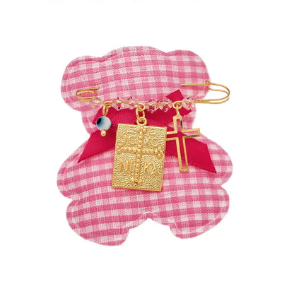 BC31004 Baby Headband in Gold Plated Silver