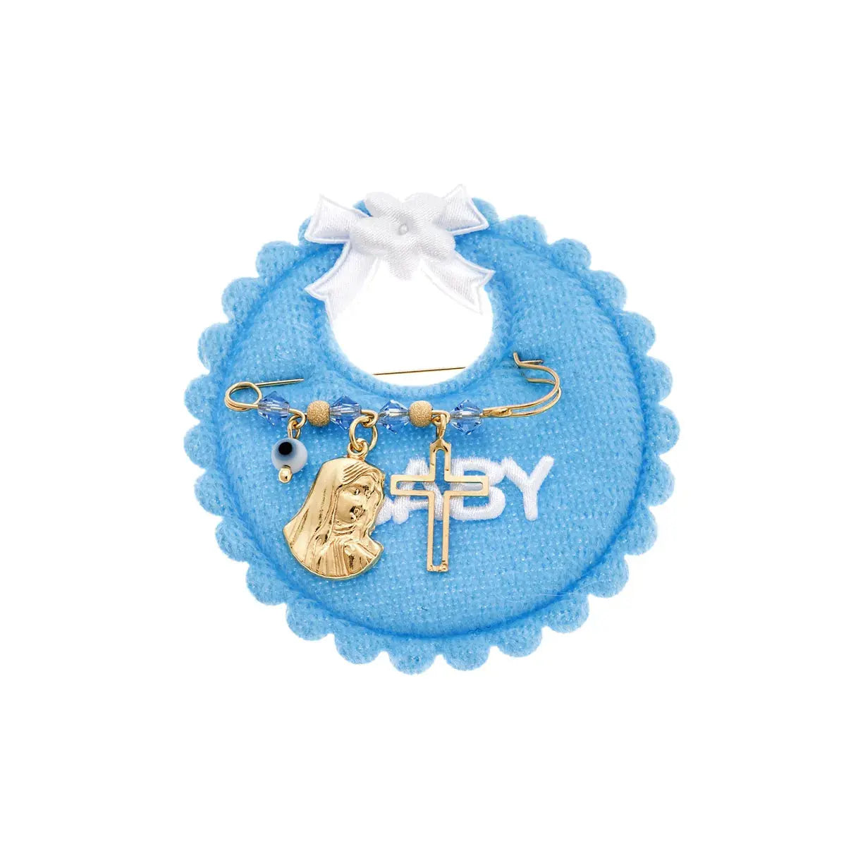 BC31025 Baby Headband in Gold Plated Silver