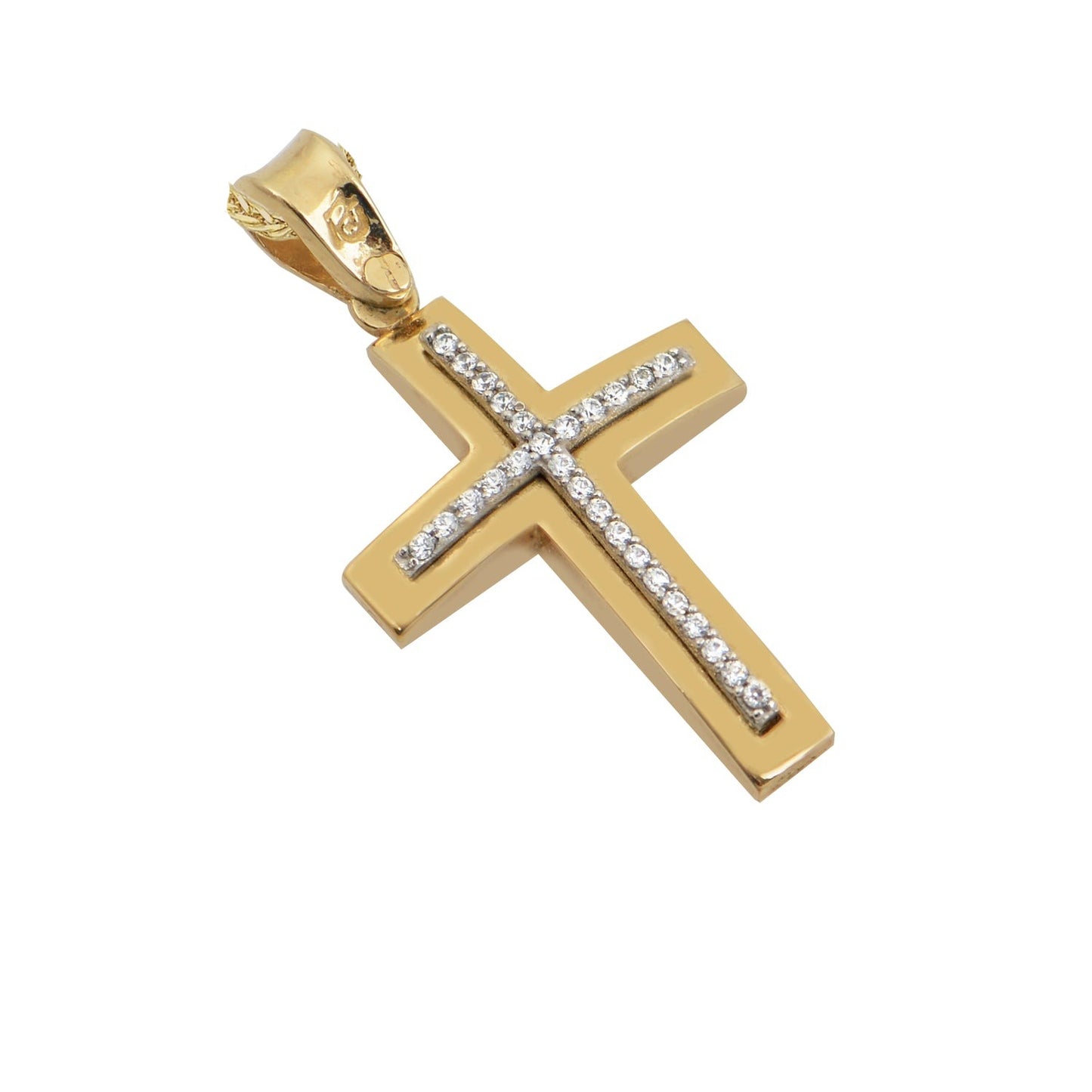 Baptismal Cross STA600 Gold K9