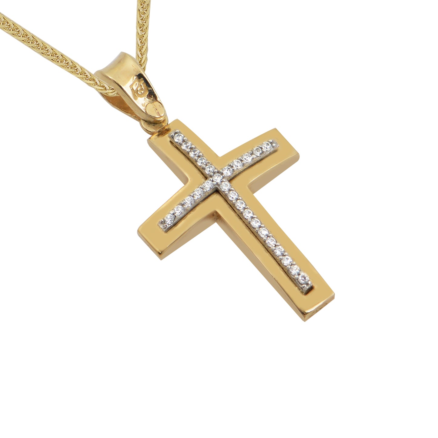 Baptismal Cross STA600 Gold K9