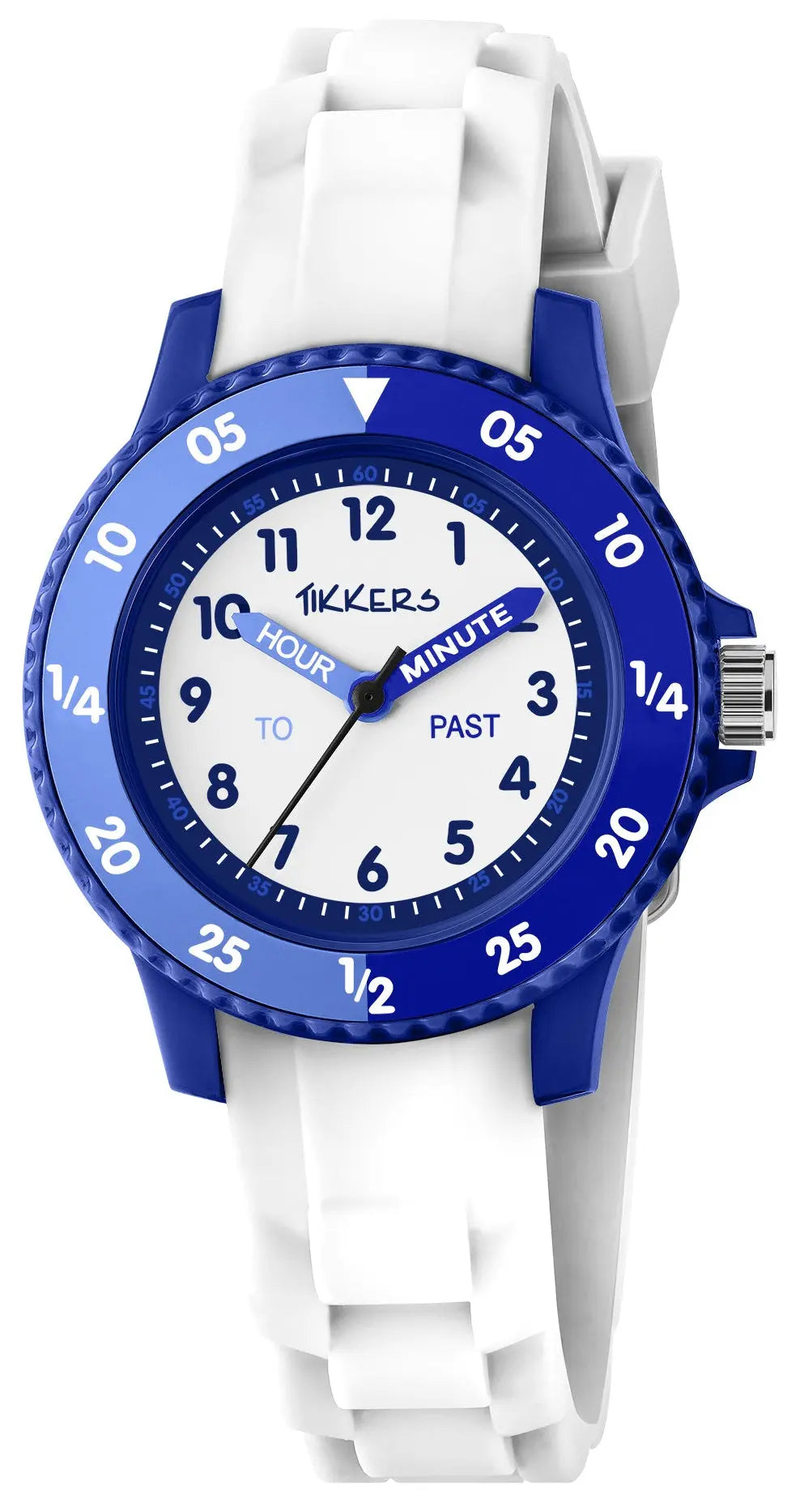 Tikkers TK0217 Kids Collection White Silicon Strap