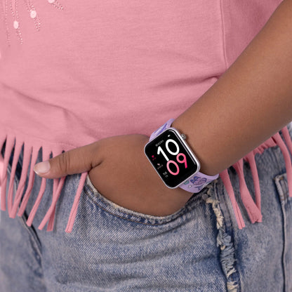 Tikkers TKS02-0003 Kids Smartwatch &amp; Headphone Set Purple Silicon Strap