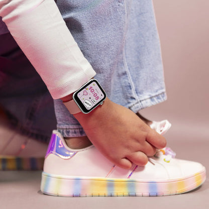 Tikkers TKS02-0003 Kids Smartwatch &amp; Headphone Set Purple Silicon Strap