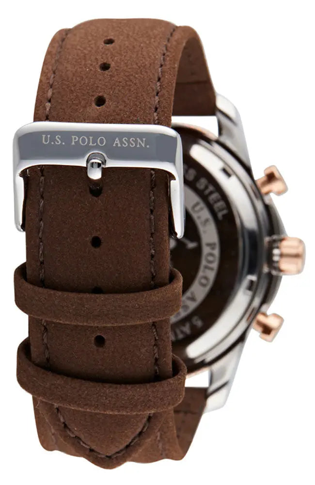 US POLO USP4861ST Silver Stainless Steel Bracelet