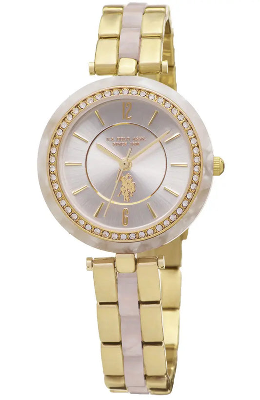 US POLO USP5958RG Harper Rose Gold Stainless Steel Bracelet