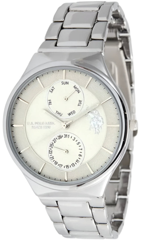 U.S. POLO USP7096ST George Silver Stainless Steel Bracelet