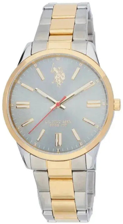 U.S. POLO USP7163YG Cooper Two Tone Stainless Steel Bracelet