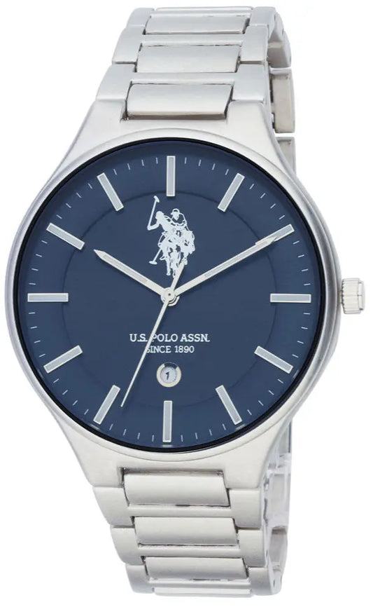 U.S. POLO USP7181BL Jordan Silver Metallic Bracelet