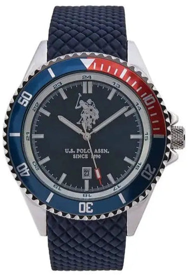 U.S. POLO USP7220BL Spencer Blue Rubber Strap