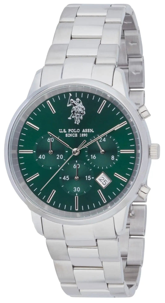 U.S. POLO USP7246GR Herald Stainless Steel Bracelet