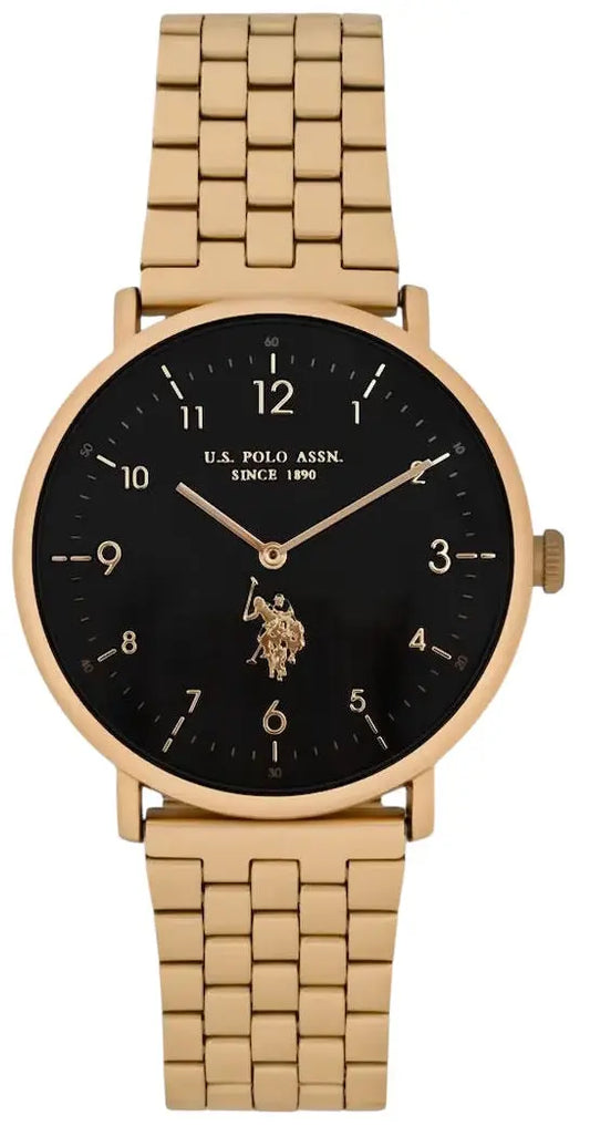 U.S. POLO USP7288YG Royal Gold Stainless Steel Bracelet