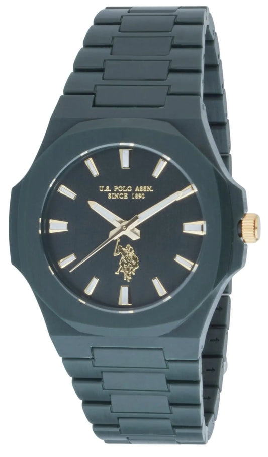 U.S. POLO USP7299GR Gabriel Green Plastic Bracelet