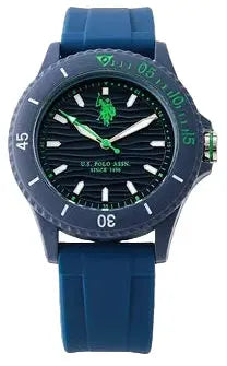 U.S. POLO USP7315GR Winner Blue Silicon Strap