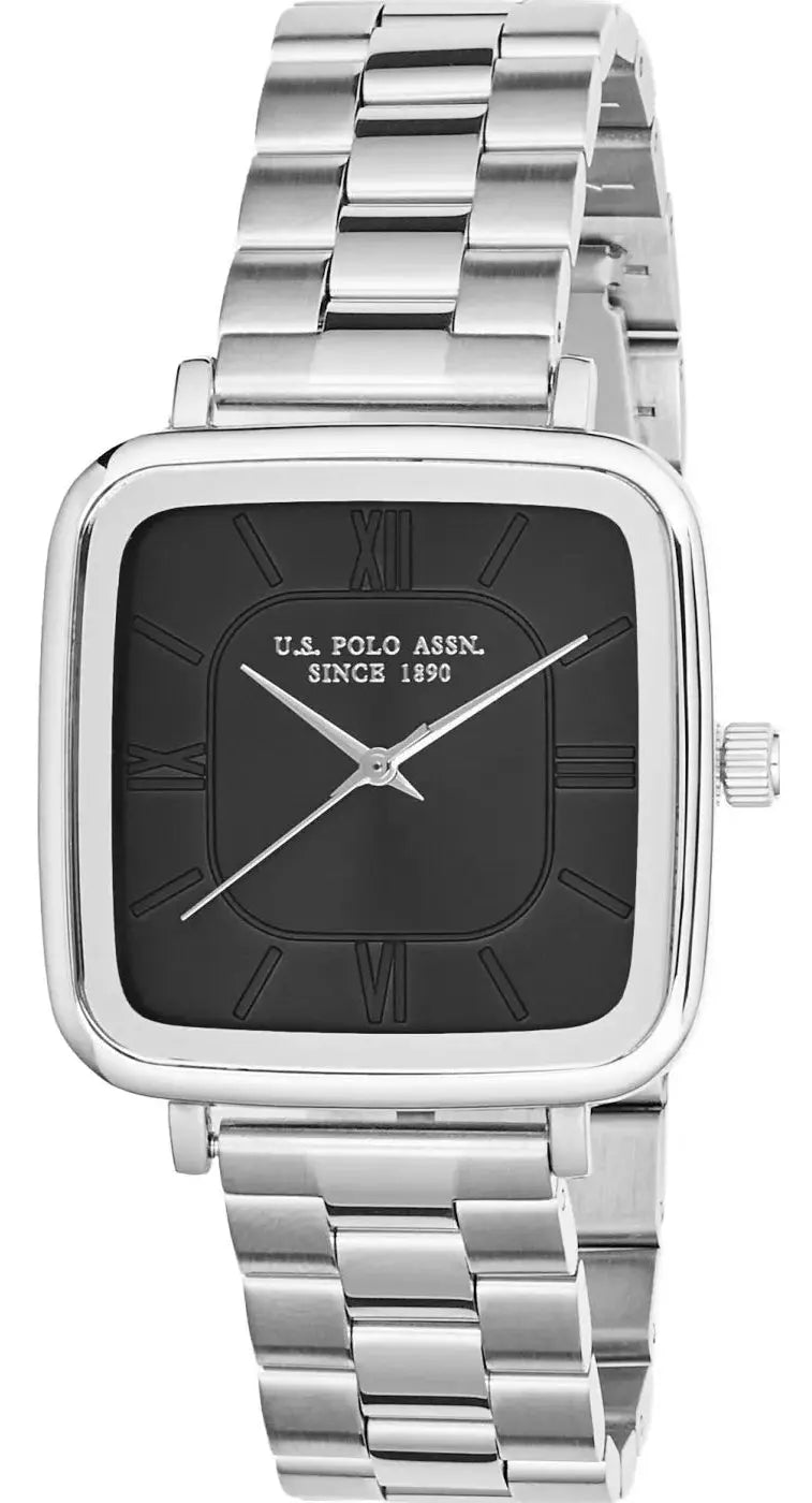 US POLO USP7111ST Ezra Brown Leather Strap