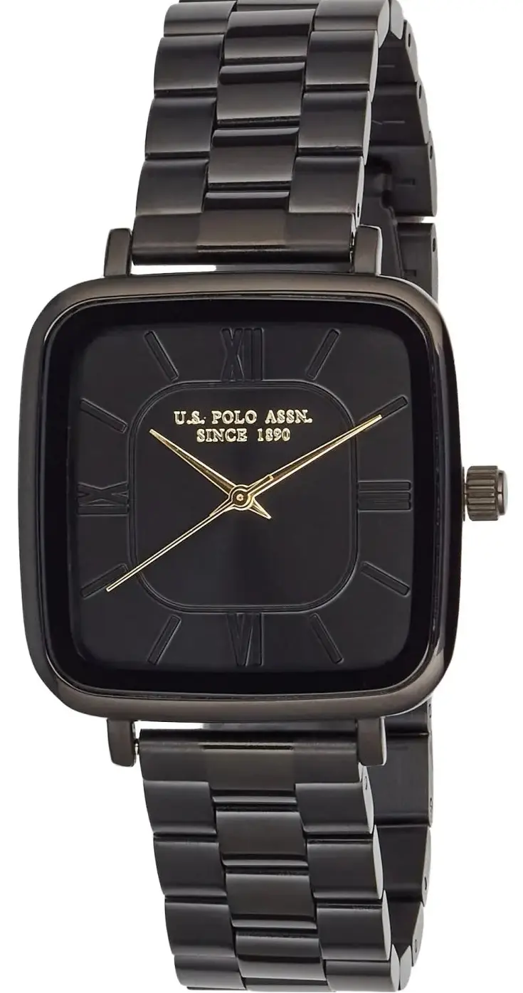US POLO USP7111ST Ezra Brown Leather Strap