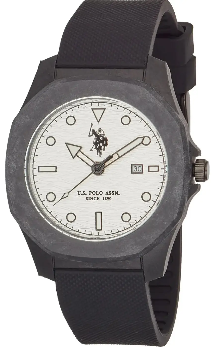 US POLO USP7111ST Ezra Brown Leather Strap