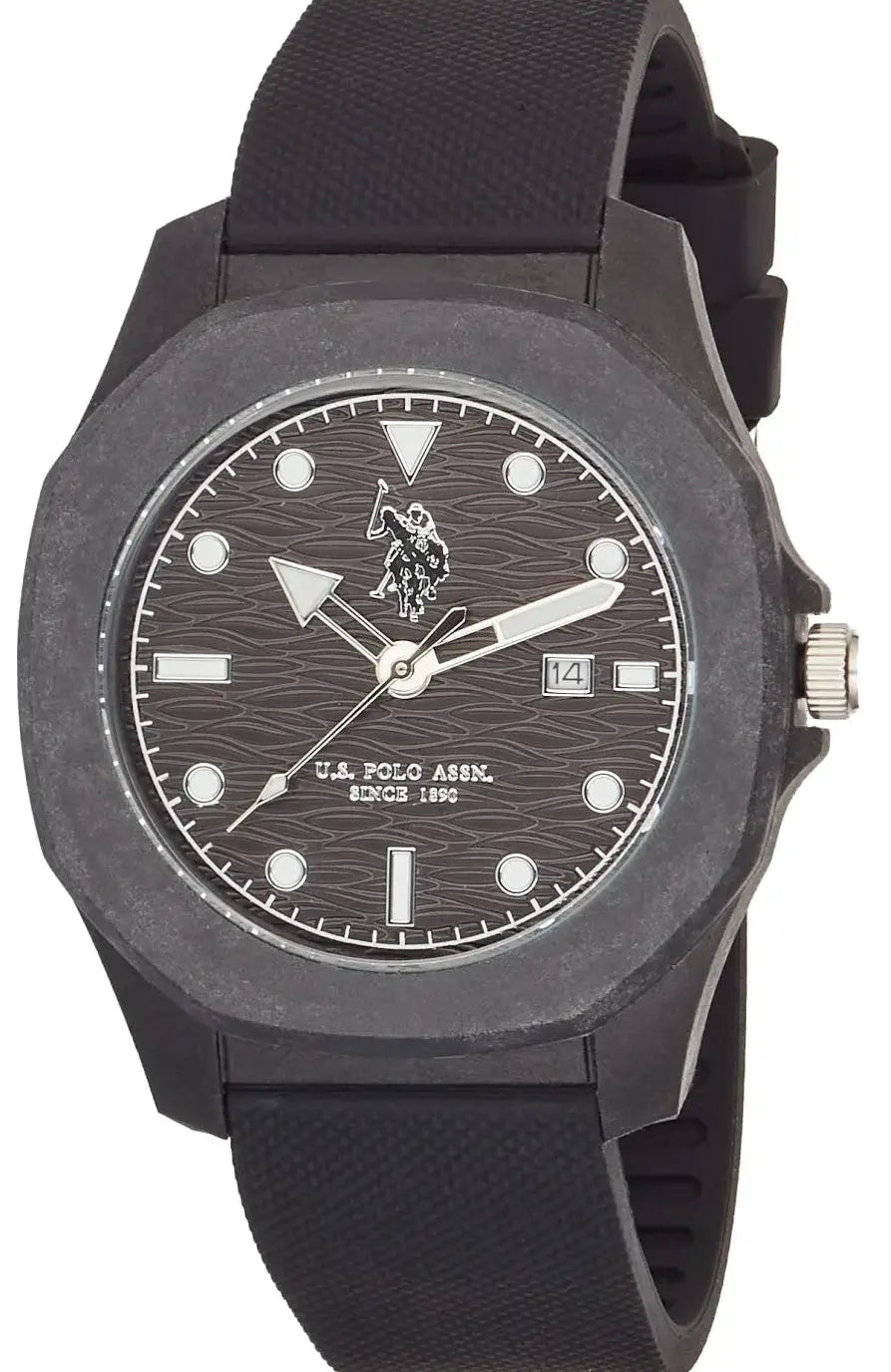 US POLO USP7111ST Ezra Brown Leather Strap