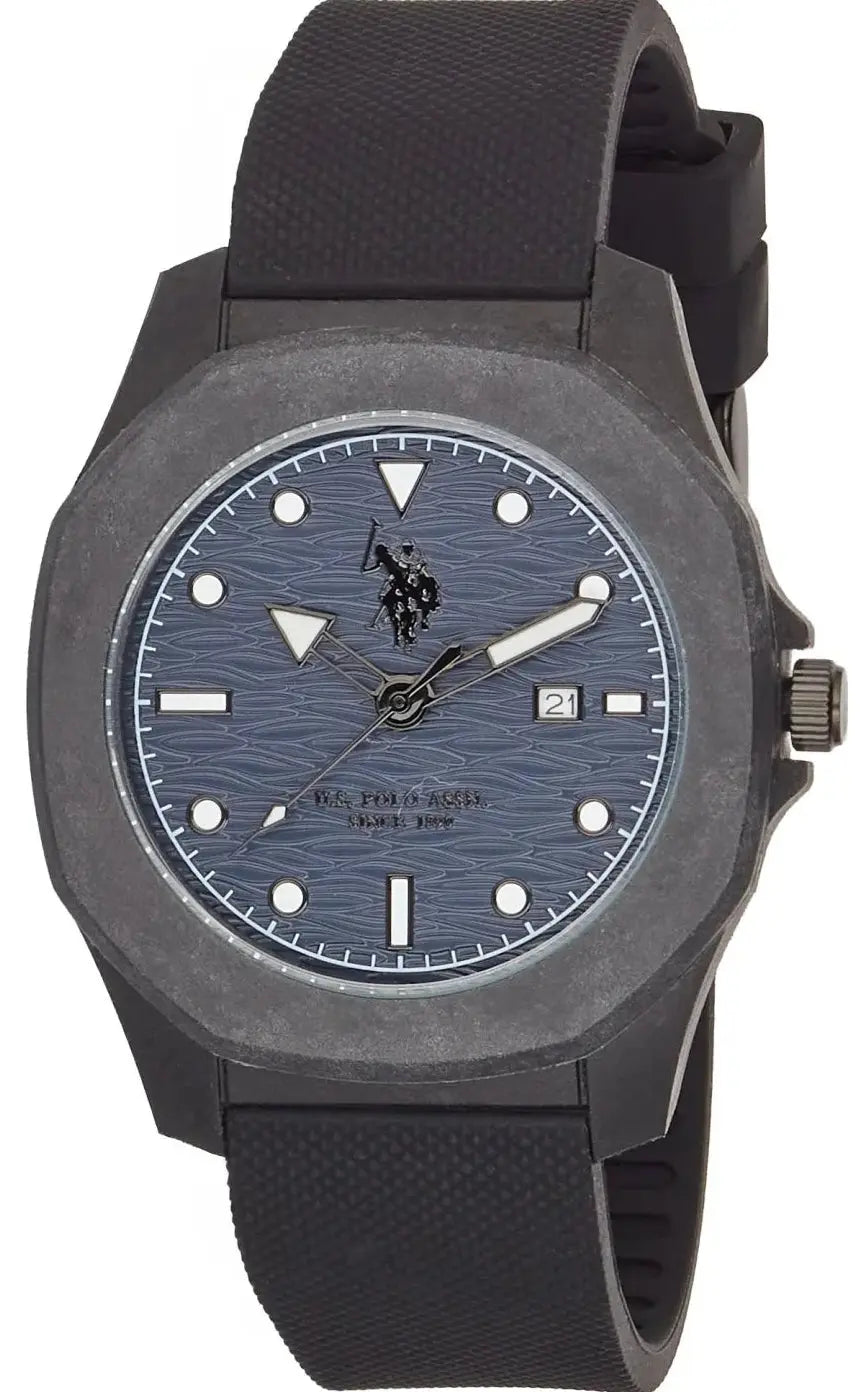 US POLO USP7111ST Ezra Brown Leather Strap