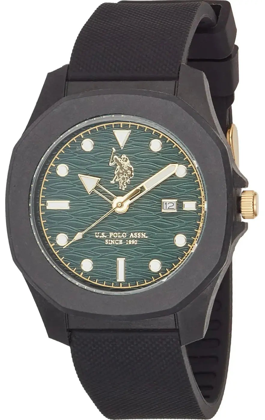 US POLO USP7111ST Ezra Brown Leather Strap