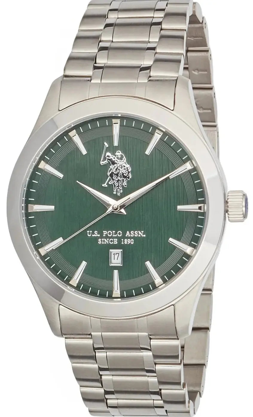 US POLO USP7111ST Ezra Brown Leather Strap