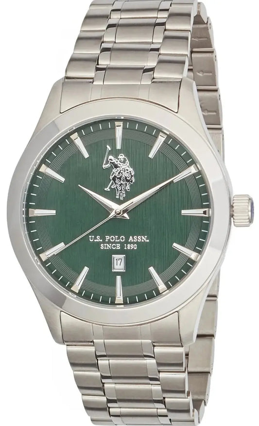 U.S. POLO USP7368GR Yale Stainless Steel Bracelet