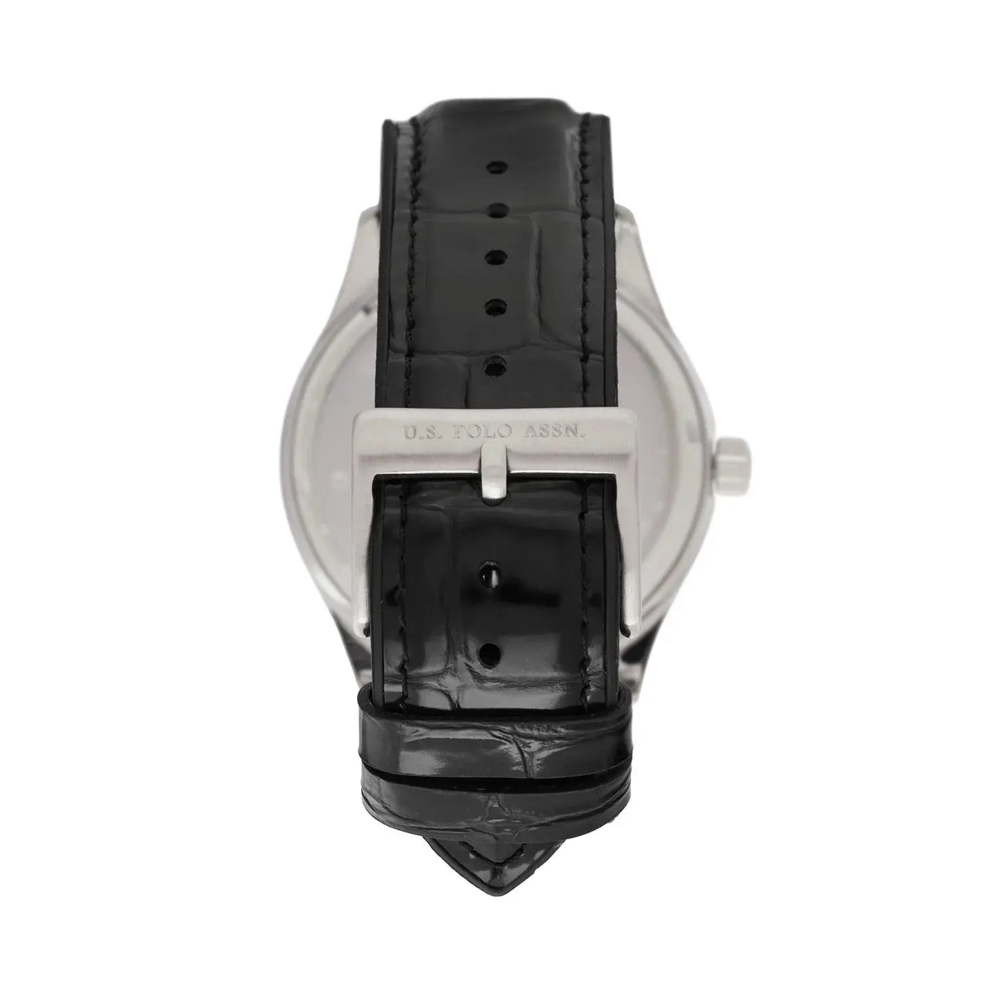 US POLO USP7111ST Ezra Brown Leather Strap