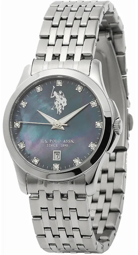 U.S. POLO USP8005BL Claire Stainless Steel Bracelet