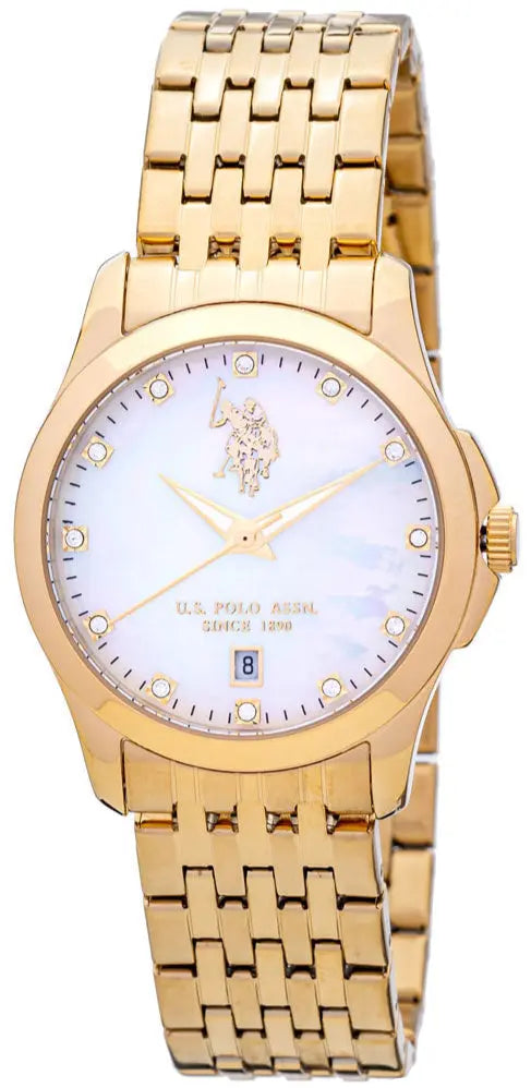 US POLO USP8006RG Claire Rose Gold Stainless Steel Bracelet