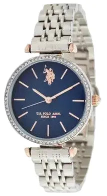 U.S. POLO USP8166BL Eleonor Silver Metallic Bracelet