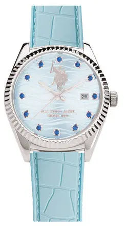 US POLO USP8103PK Camille Pink Leather Strap