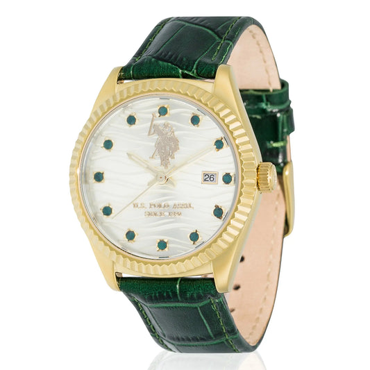 US POLO USP8103PK Camille Pink Leather Strap