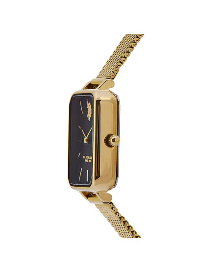 U.S. POLO USP8293YG Odette Gold Stainless Steel Bracelet