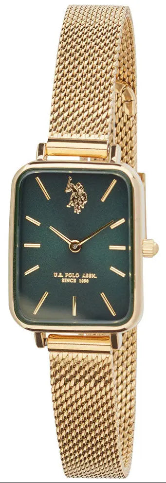 U.S. POLO USP8294GR Odette Gold Stainless Steel Bracelet