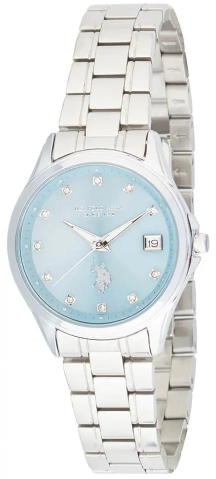 U.S. POLO USP8339LB Louise Silver Stainless Steel Bracelet