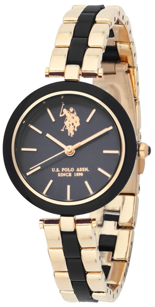 US POLO USP8107ST Camille Silver Metallic Mesh Bracelet