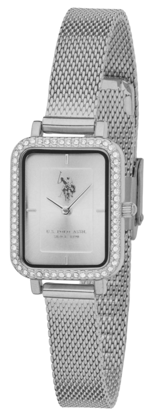 U.S. POLO USP8385ST Odette Silver Metallic Bracelet