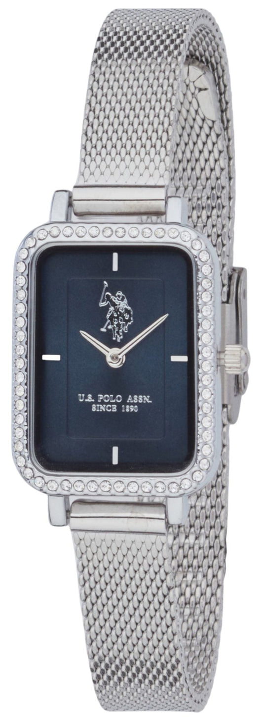 U.S. POLO USP8386BL Odette Silver Metallic Bracelet
