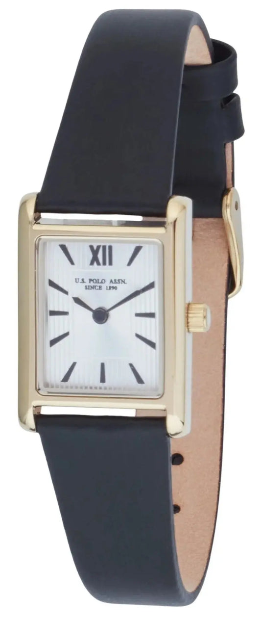 US POLO USP8110YG Camille Gold Metallic Mesh Bracelet
