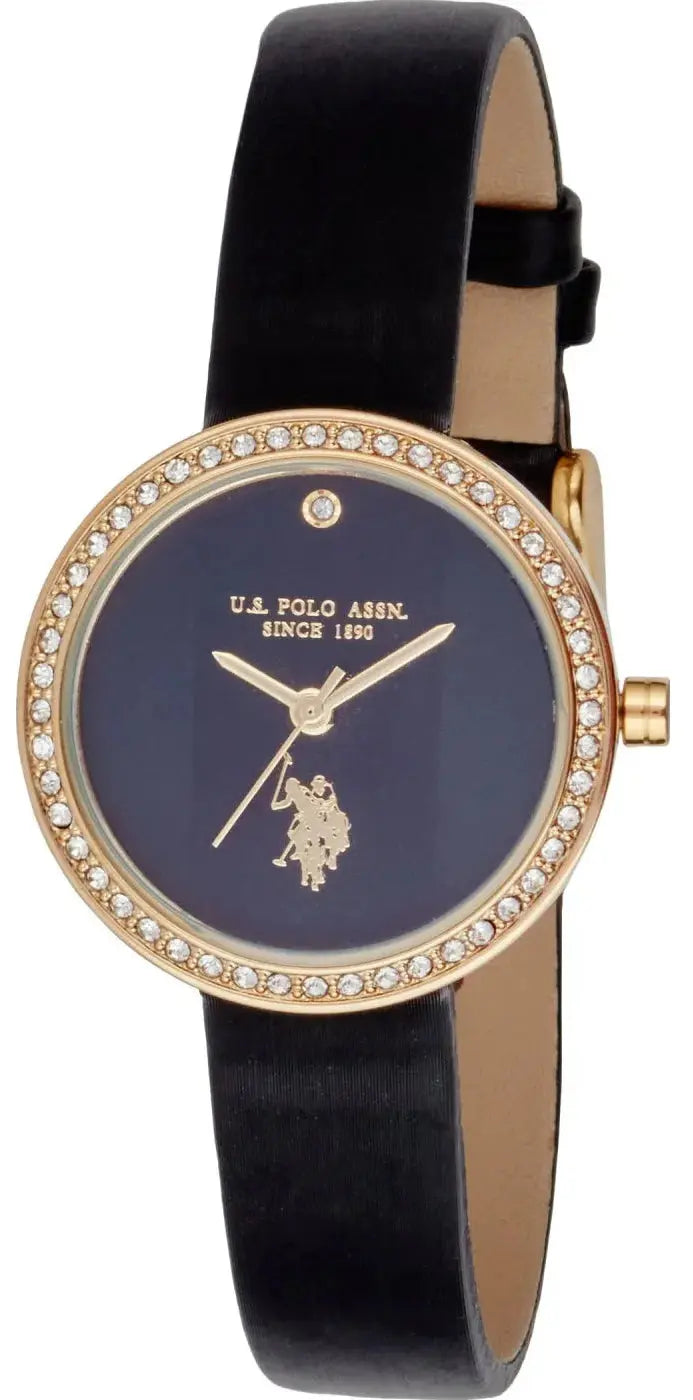 US POLO USP8110YG Camille Gold Metallic Mesh Bracelet