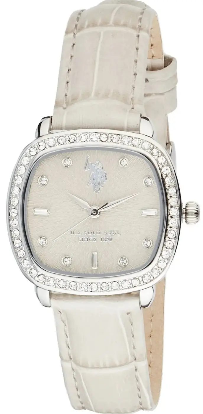 US POLO USP8110YG Camille Gold Metallic Mesh Bracelet