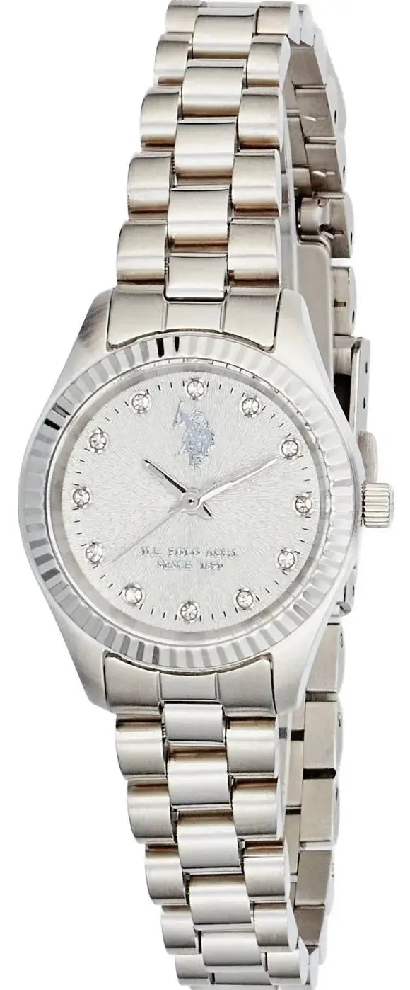 US POLO USP8110YG Camille Gold Metallic Mesh Bracelet