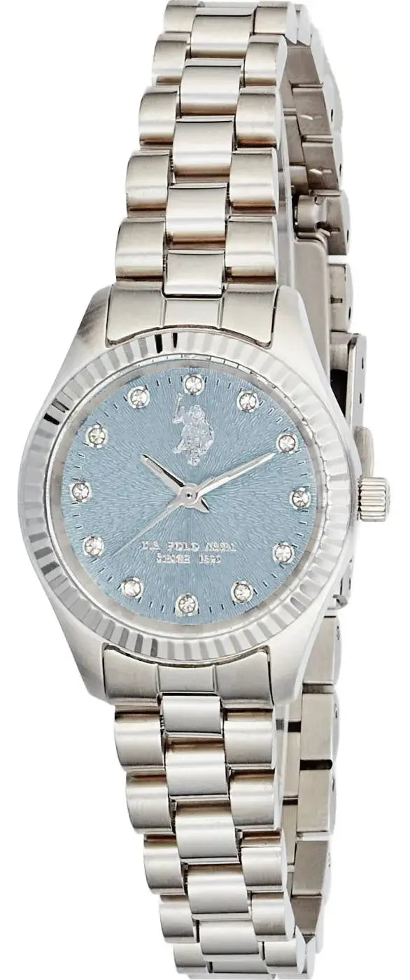 US POLO USP8110YG Camille Gold Metallic Mesh Bracelet